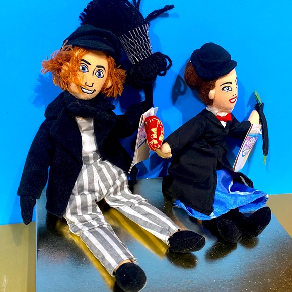 DISNEY STORE NWT 1990’s MARY POPPINS COLLECTIBLE BEAN BAG PLUSH COMPETE SET OF 4 - Picture 9 of 15